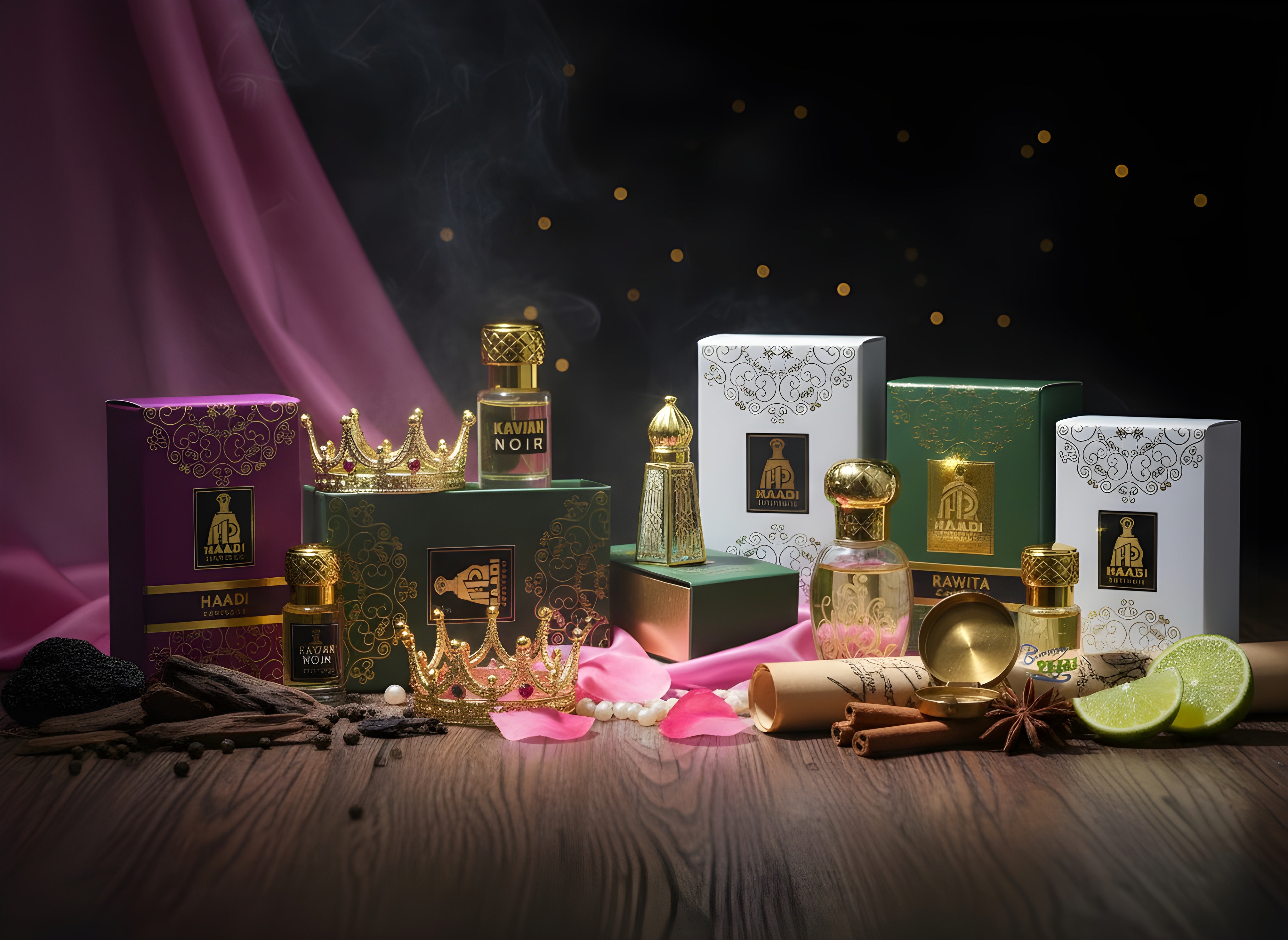 Haadi Perfumes Home Page Hero Image