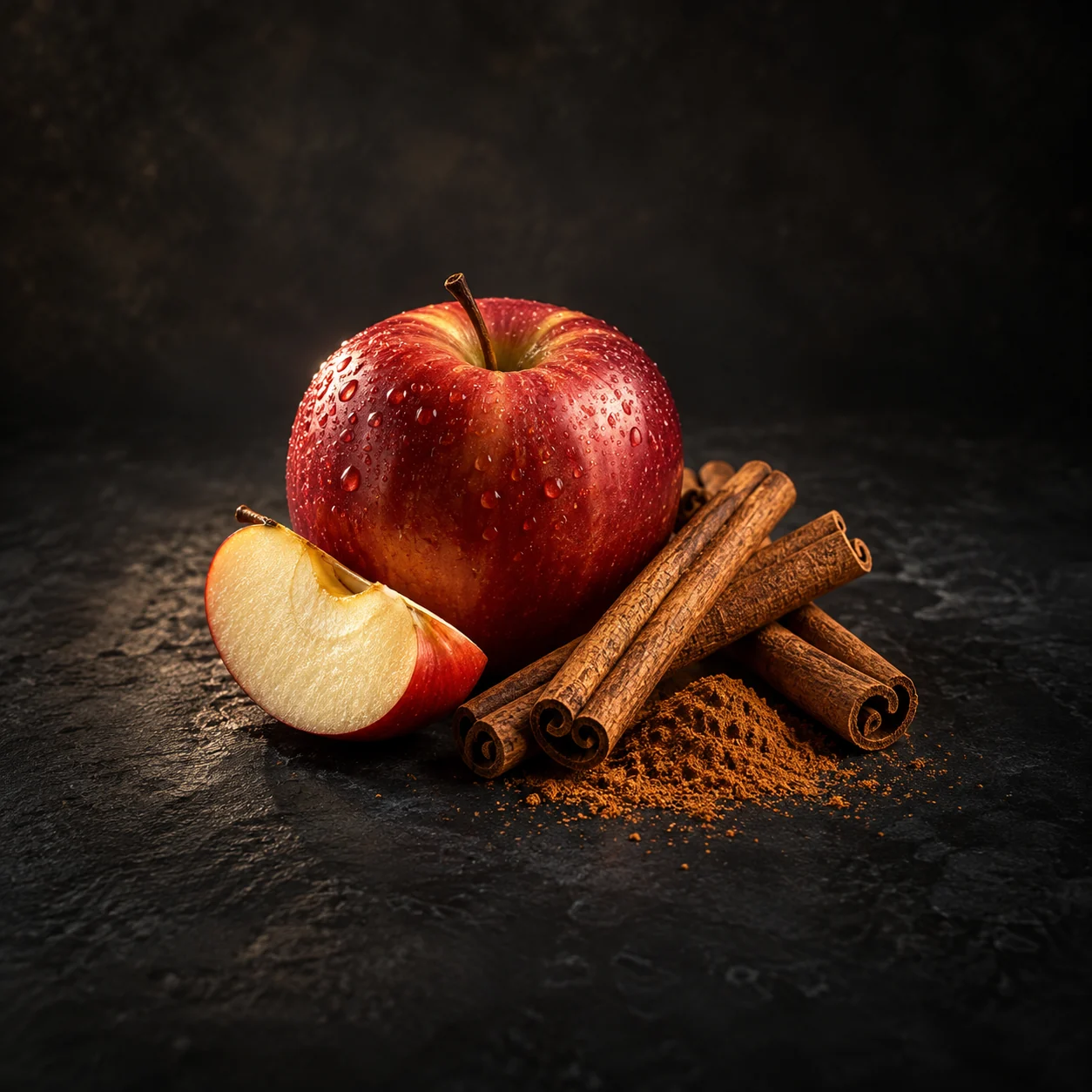 Top fragrance notes for Haadi Cafe Damishk: Apple and cinnamon