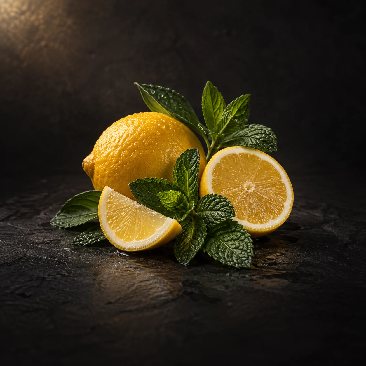 Top fragrance notes for Haadi Meltom Sport: Zesty lemon and refreshing mint