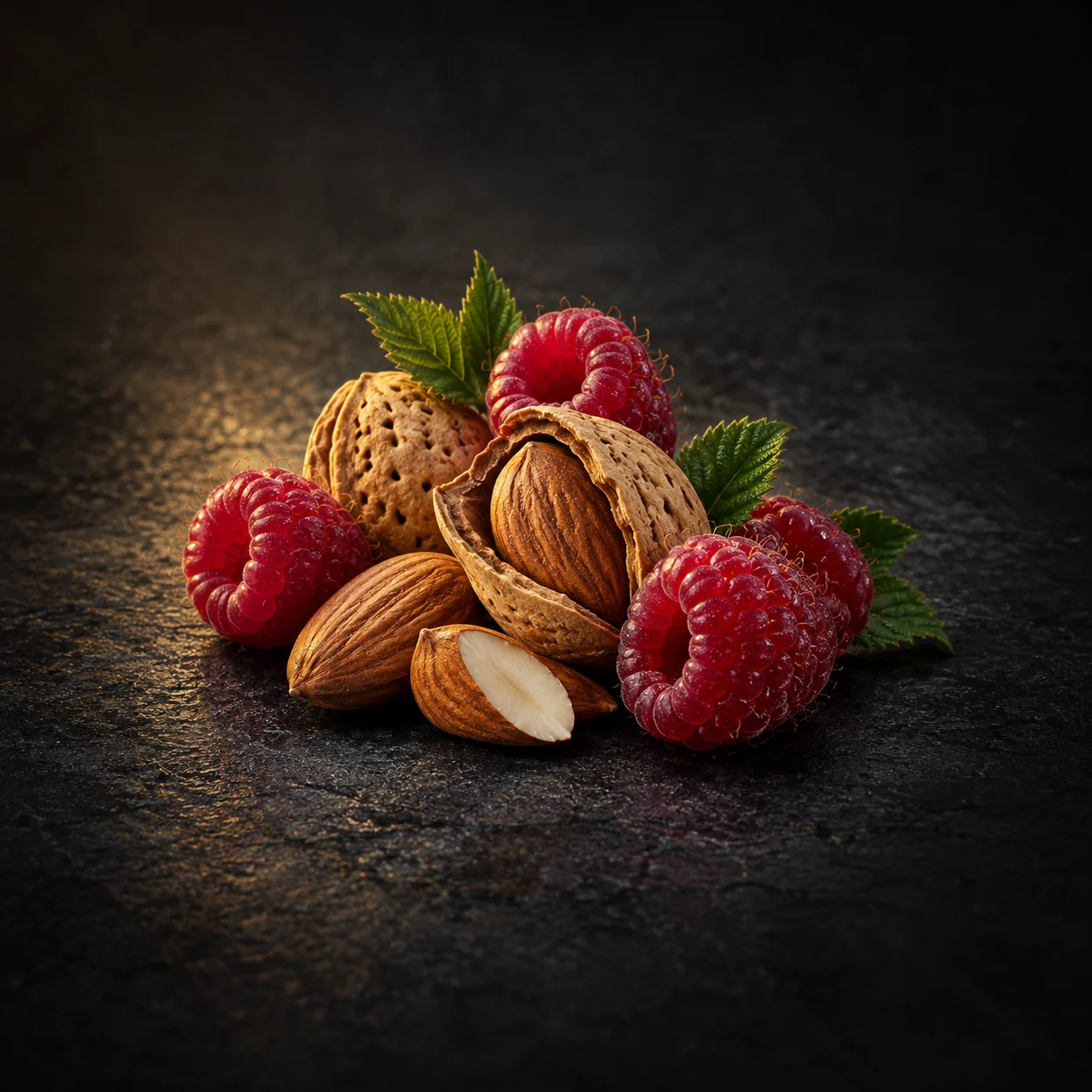 Top fragrance notes for Haadi Oud Takht: Sweet almond and raspberry
