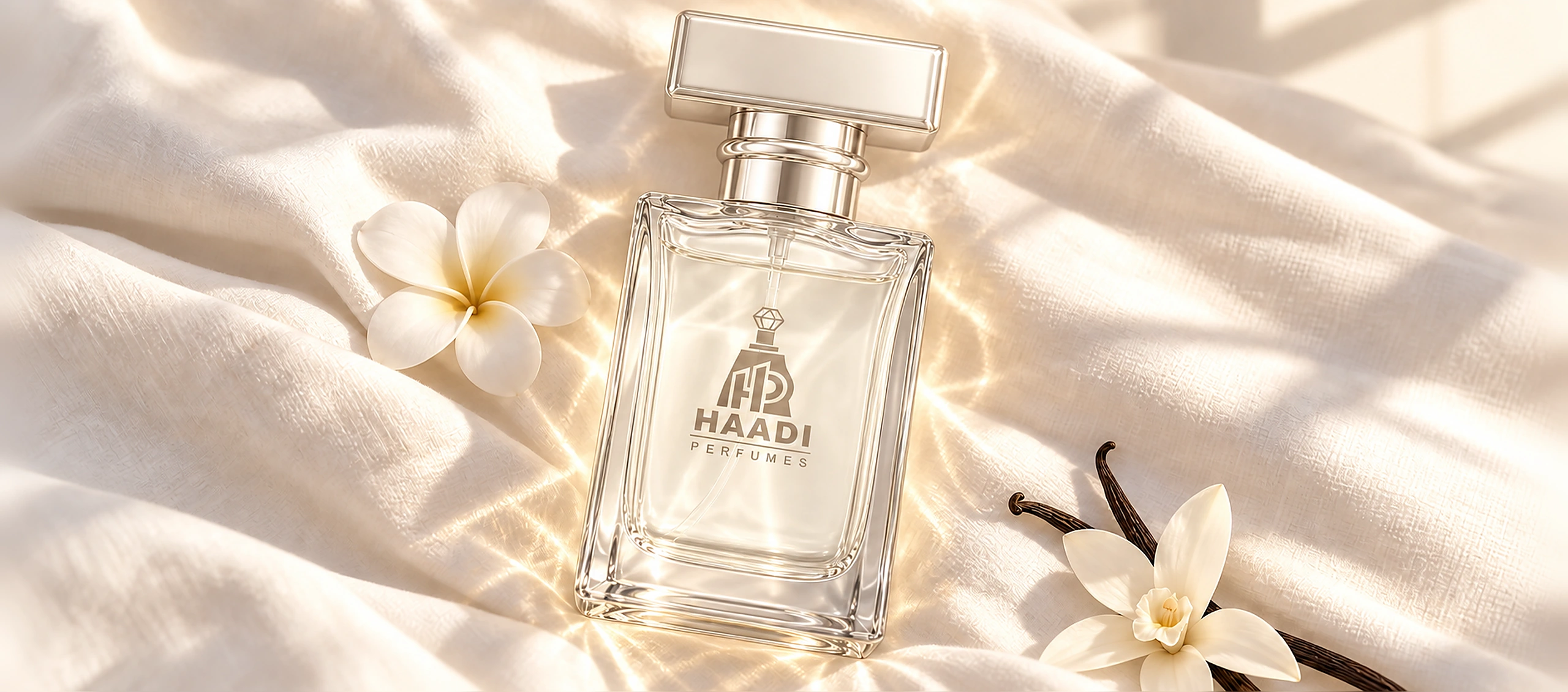 Haadi Blanc Dolci fragrance hero artwork