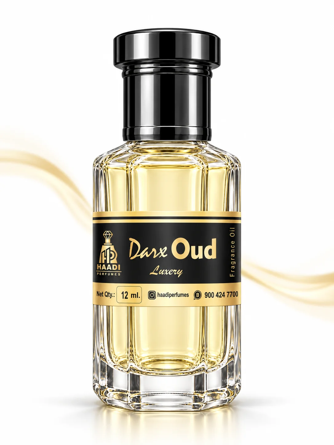 Haadi Darx Oud 12 ml attar bottle 12ml