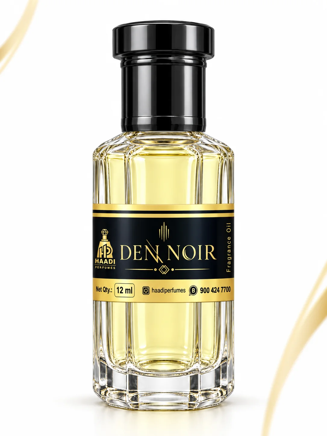 Haadi Den Noir 12 ml attar bottle 12ml