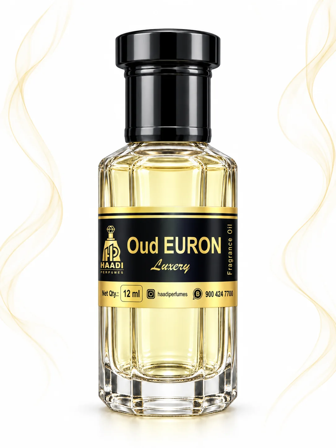 Haadi Oud Euron 12 ml attar bottle 12ml