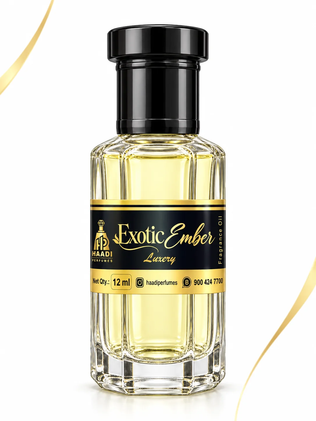 Haadi The Exotic Ember 12 ml attar bottle 12ml