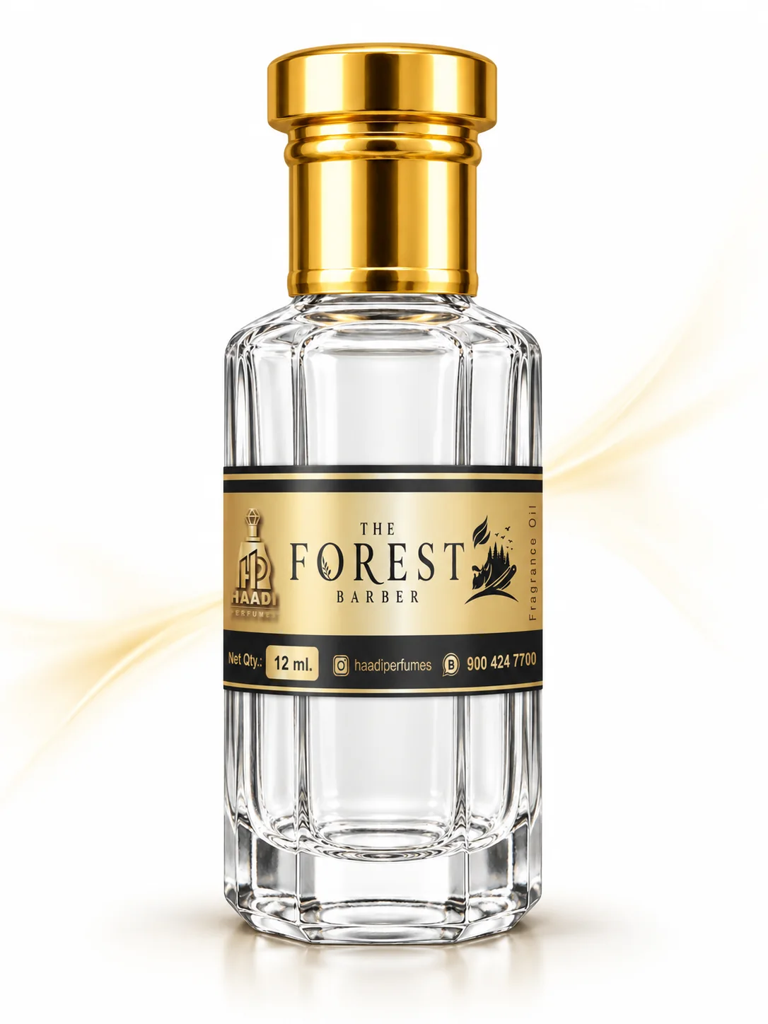 Haadi The Forest Barber 12 ml attar bottle 12ml