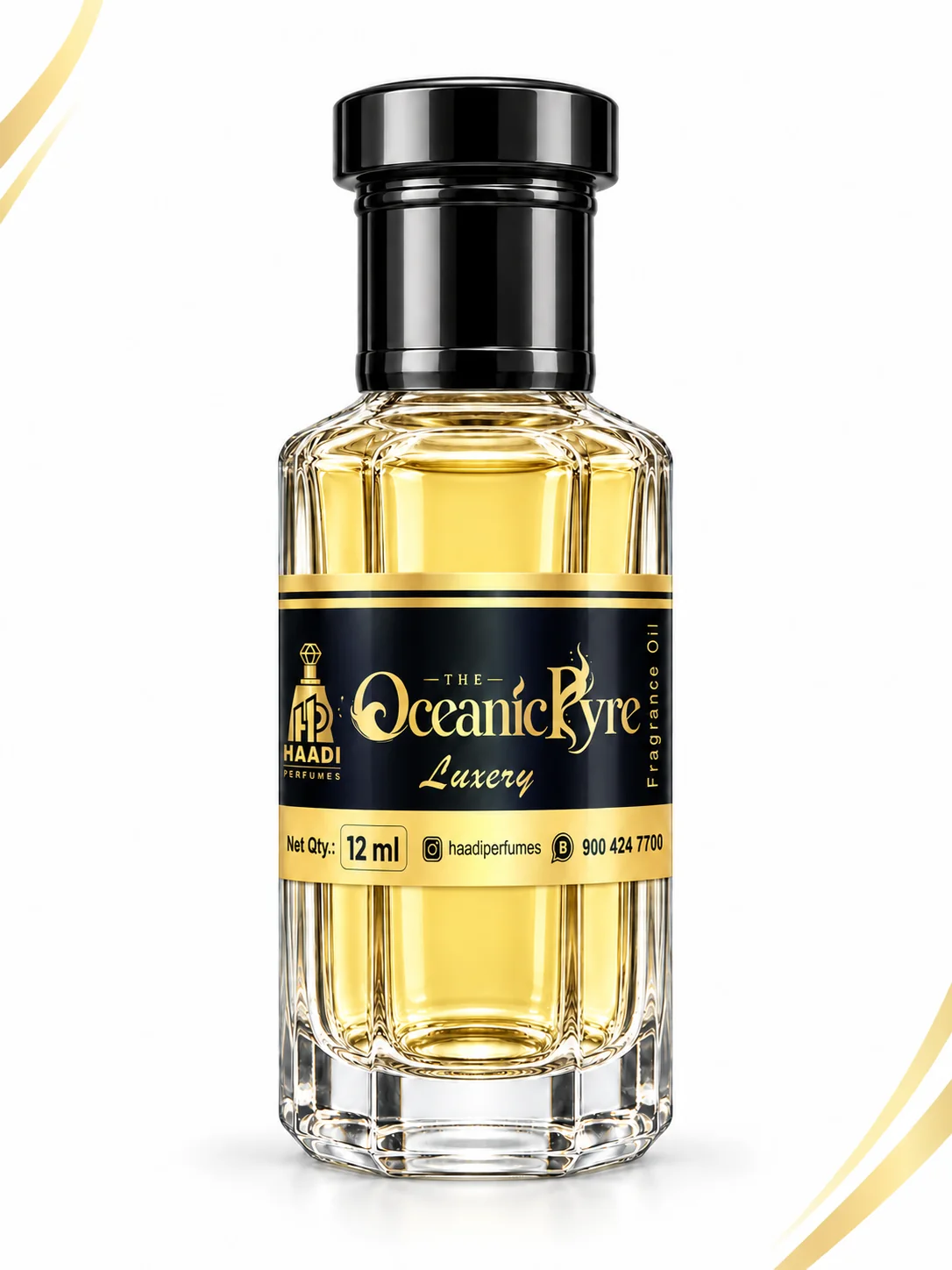 Haadi The Oceanic Pyre 12 ml attar bottle 12ml