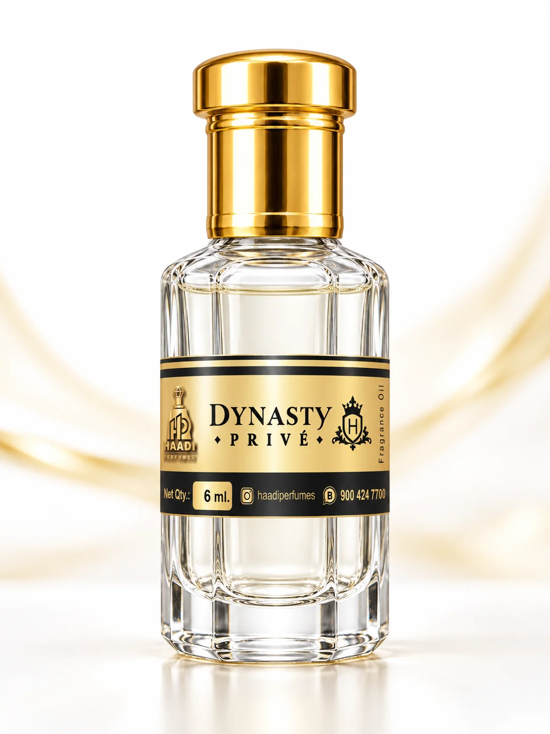 Haadi Dynasty Prive 6 ml attar bottle