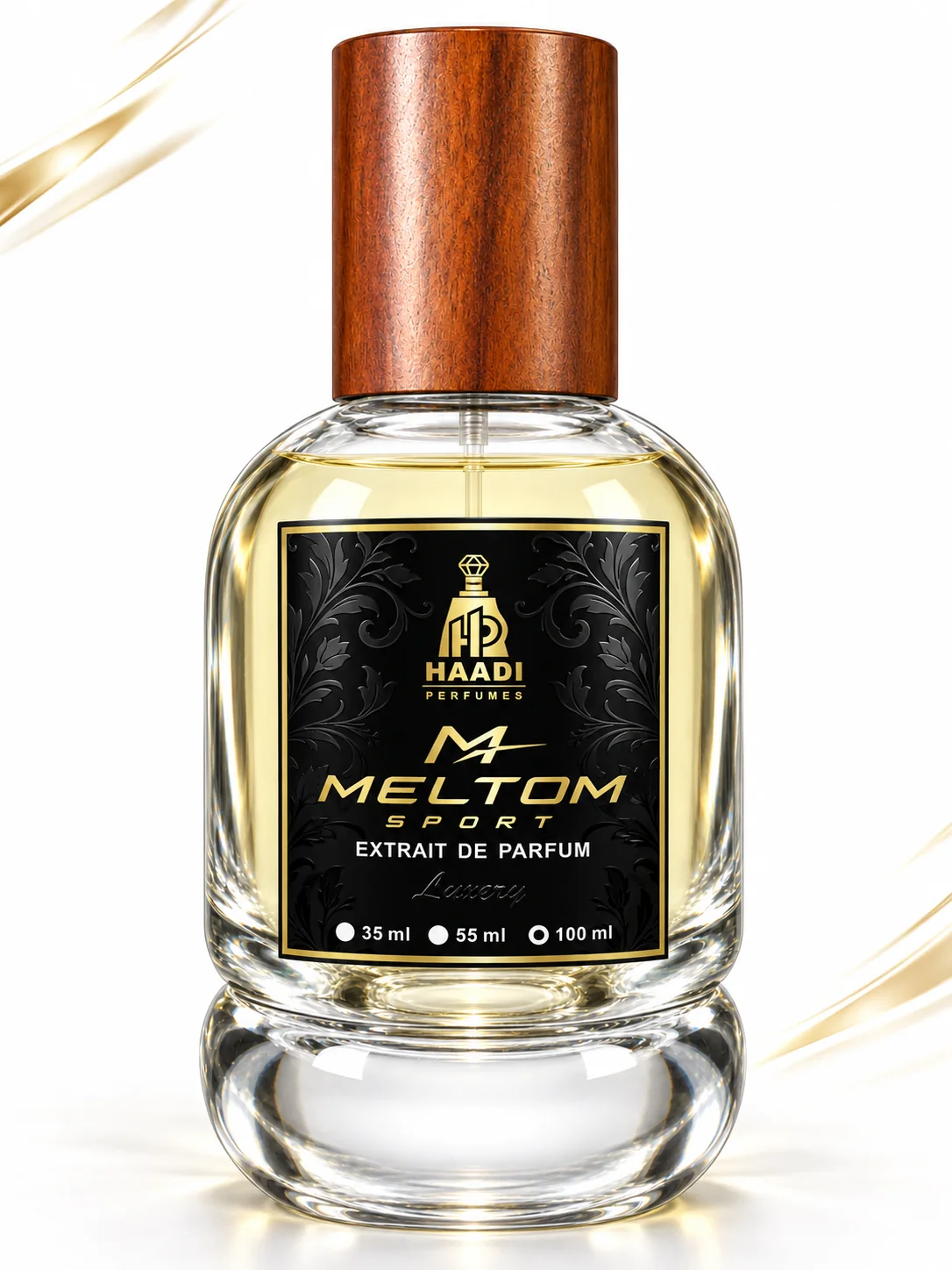Haadi Meltom Sport 100 ml extrait de parfum bottle