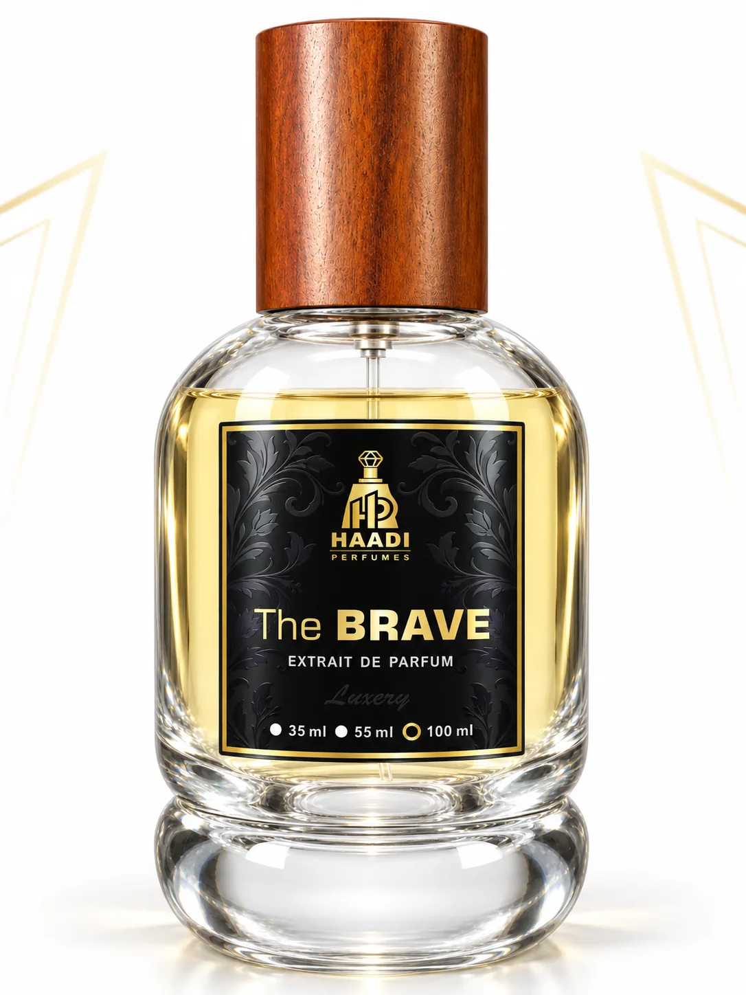 Haadi The Brave 100 ml extrait de parfum bottle