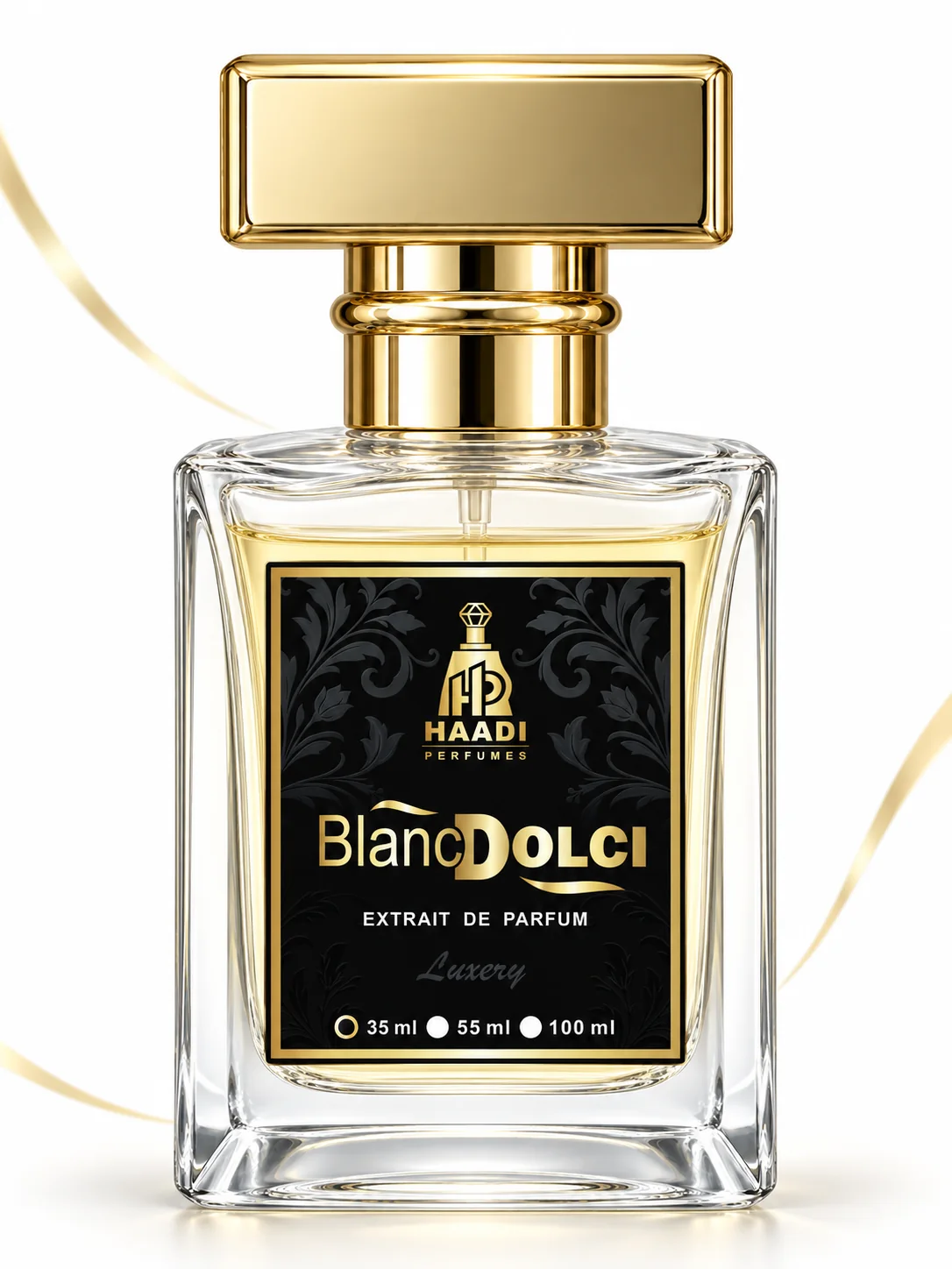 Haadi Blanc Dolci 35 ml extrait de parfum bottle