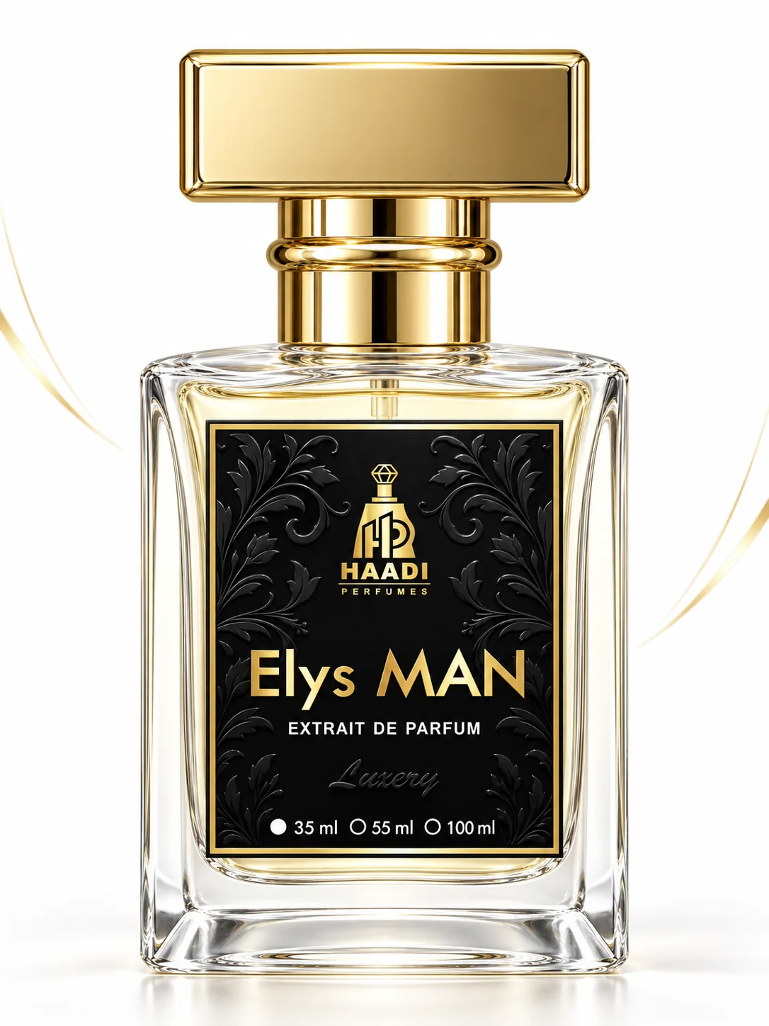 Haadi Elys Man 35 ml extrait de parfum bottle