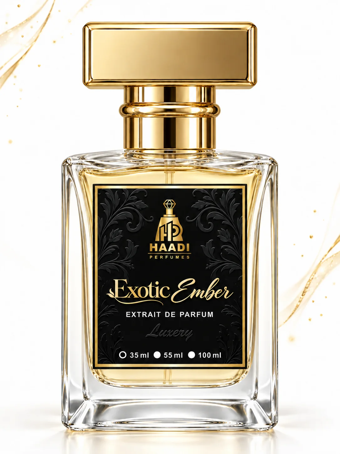 Haadi The Exotic Ember 35 ml extrait de parfum bottle
