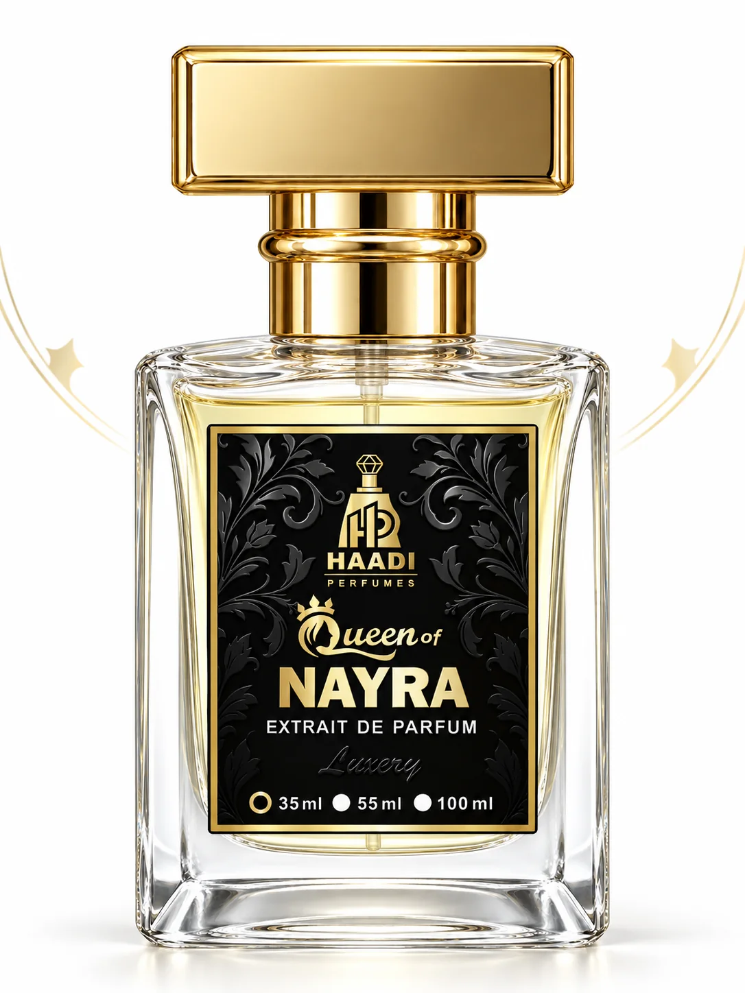 Haadi The Queen of Nayra 35 ml extrait de parfum bottle