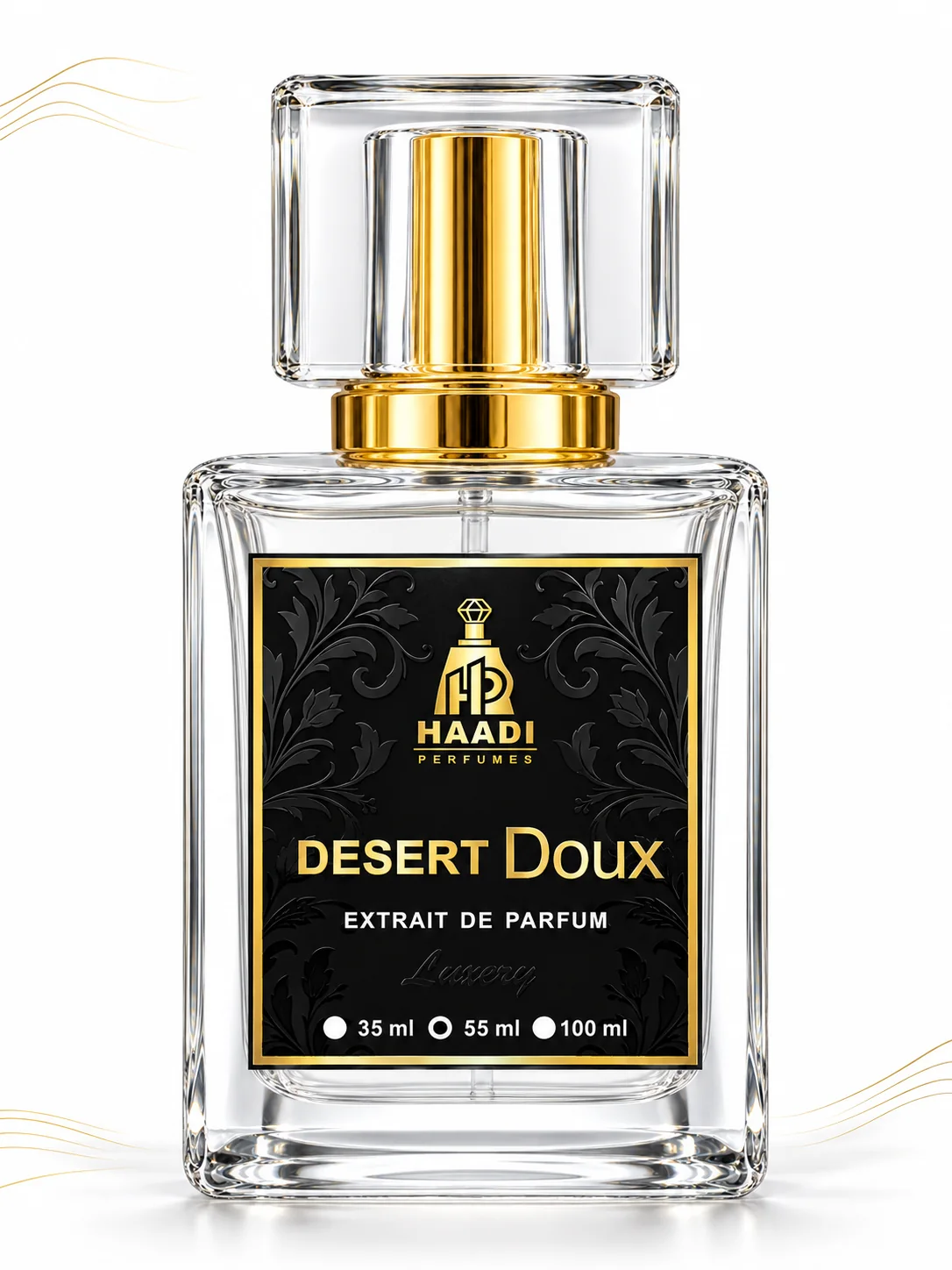 Haadi Desert Doux 55 ml extrait de parfum bottle