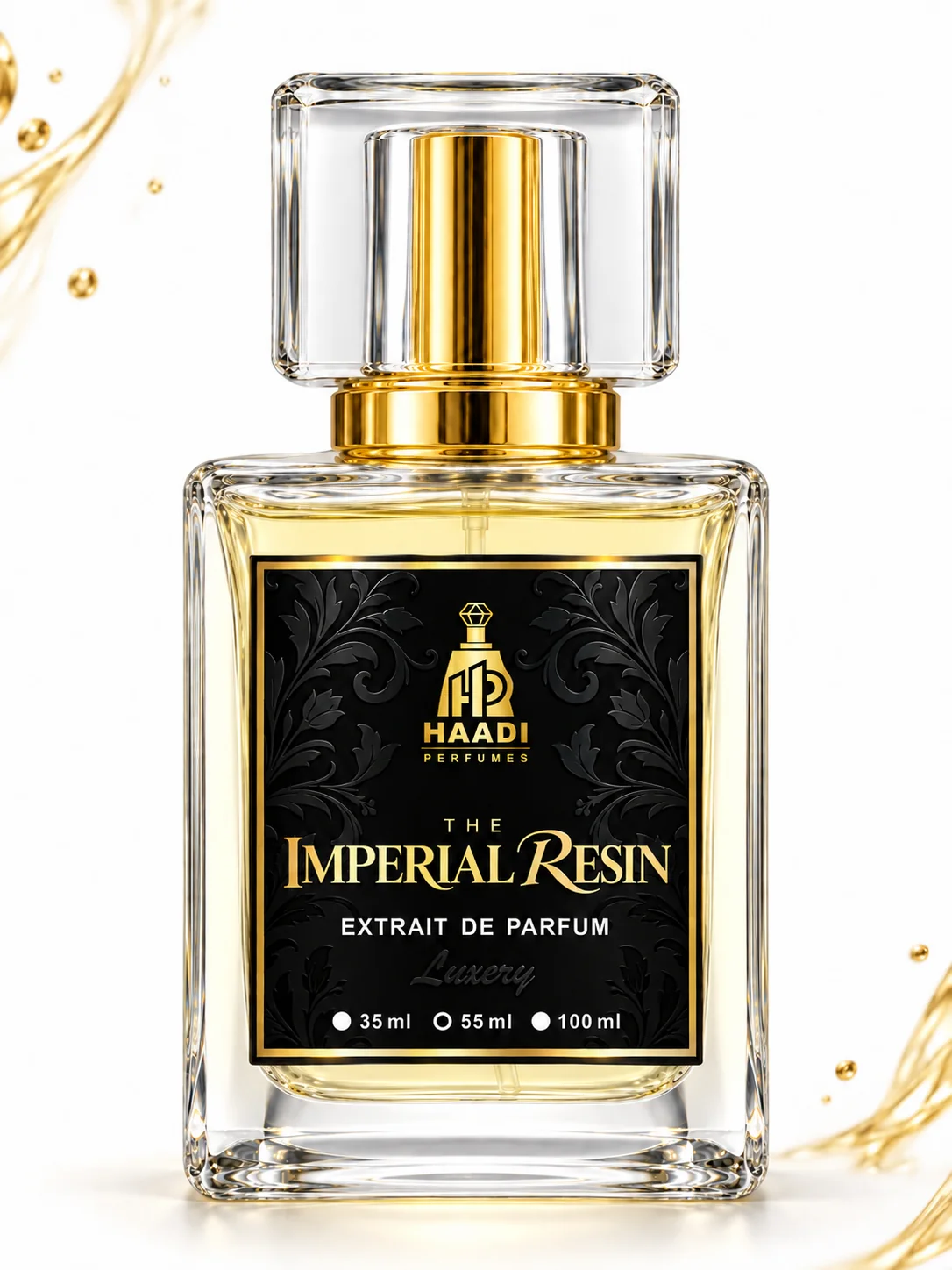 Haadi The Imperial Resin 55 ml extrait de parfum bottle